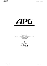 Предварительный просмотр 24 страницы APG iS Series User Manual