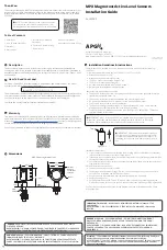 Предварительный просмотр 1 страницы APG MPX-T Installation Manual