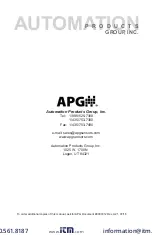 Предварительный просмотр 30 страницы APG PG-7 Operator'S Manual