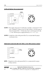 Предварительный просмотр 22 страницы APG PG5 Operator'S Manual