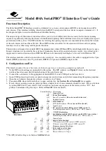 APG SerialPRO II 484A Quick Start Manual preview