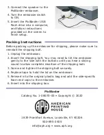 Preview for 4 page of APH PixBlaster 1-08070-00 Quick Start Manual