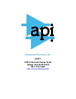 Предварительный просмотр 18 страницы API Select T25 Operator'S Manual