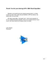 Preview for 2 page of API 5500 Manual