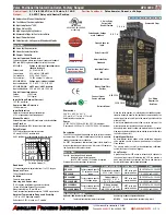 Preview for 1 page of API APD 3200 Series Quick Start Manual