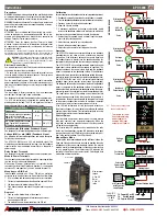 Preview for 2 page of API APD 3200 Series Quick Start Manual