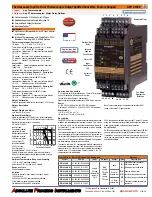 Preview for 1 page of API IsoSplitter APD 41390 Quick Start Manual