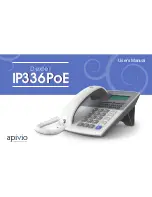 apivio IP336PoE User Manual предпросмотр