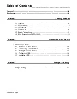 Preview for 3 page of Aplex ACS-2630 User Manual