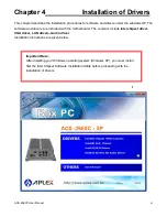 Предварительный просмотр 61 страницы Aplex ACS-266XC User Manual