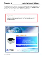 Предварительный просмотр 67 страницы Aplex ACS-2685 User Manual