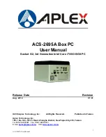 Preview for 2 page of Aplex ACS-2695A User Manual