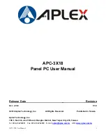 Aplex APC-3X18 User Manual preview