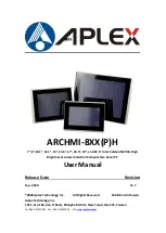 Aplex ARCHMI-8 H Series User Manual preview