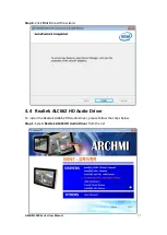 Предварительный просмотр 78 страницы Aplex ARCHMI-9 Series User Manual