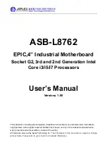 Предварительный просмотр 1 страницы Aplex ASB-L8762 User Manual