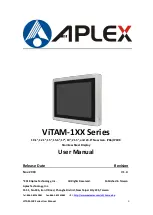 Preview for 1 page of Aplex ViTAM-1 Series User Manual