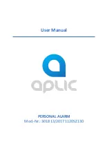 Предварительный просмотр 1 страницы APLIC 301813 User Manual