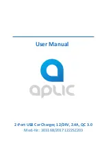 APLIC 303168 User Manual preview