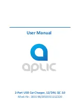 APLIC 303198 User Manual preview