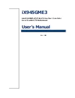 Preview for 1 page of Aplica iX945GME3 User Manual