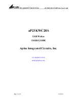 Preview for 1 page of Aplus aP23KWC24D User Manual