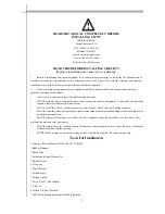 Preview for 2 page of APlusLift HW-10KBP Installation Manual & Operation Instructions