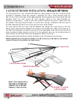 Preview for 14 page of APlusLift MT1500 Installation Manual & Operation Instructions