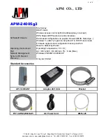 Предварительный просмотр 2 страницы APM 2.3GHz Wireless System Broadband Wireless Outdoor Solutions APM-24005g3 Specifications