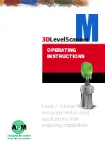 Preview for 1 page of APM 3DLevelScanner Series Operating Instructions Manual