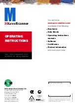 Preview for 39 page of APM 3DLevelScanner Series Operating Instructions Manual