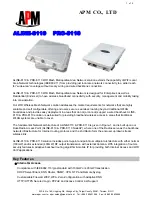 APM ALINE-8110 Specification Sheet preview