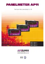 Preview for 1 page of APOELMOS AP11-34 Series Manual