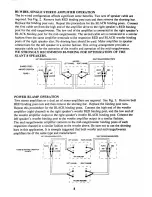 Предварительный просмотр 8 страницы APOGEE ACOUSTICS Centaurus Slant 8 Owner'S Manual