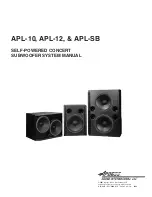 Preview for 1 page of Apogee APL-10 Manual