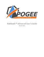 Apogee Mathkeeb Advanced User'S Manual preview