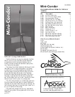 Preview for 1 page of Apogee Mini-CONDOR Manual