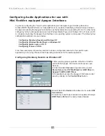 Предварительный просмотр 23 страницы Apogee Mini-Series FireWire User Manual