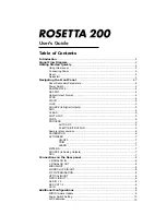 Preview for 9 page of Apogee Rosetta 200 User Manual