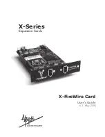 Apogee X-FireWire Card Owner'S Manual preview