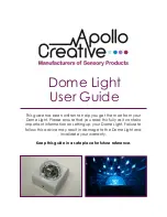 Apollo creative Dome Light User Manual предпросмотр