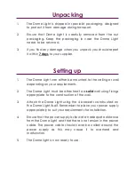 Preview for 2 page of Apollo creative Dome Light User Manual