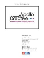 Preview for 4 page of Apollo creative Dome Light User Manual