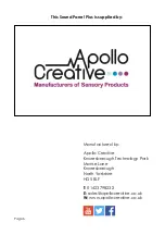 Предварительный просмотр 6 страницы Apollo creative Sound Panel Plus User Manual