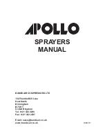 Apollo Sprayers ANB300 Manual preview