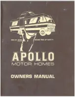 Apollo 2600DB 1978 Owner'S Manual preview