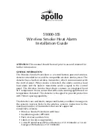 Preview for 1 page of Apollo 51000-355 Installation Manual