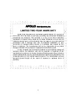 Preview for 19 page of Apollo 7000ETL Installation Manual