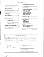 Preview for 2 page of Apollo aac24bib Use And Care Manual