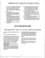 Preview for 4 page of Apollo aac24bib Use And Care Manual